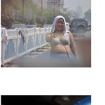 혐오>간이배밖으로나온여자..