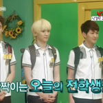 난감스쿨에 출연한 샤이니, 상큼한 교복패션부터 스케쳐스 패션까지...