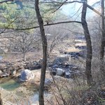 창녕읍 화왕산 <b>산행</b>길의 계곡