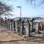 창녕읍 만옥정<b>공원</b>의 비석들