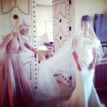 한국인 절친 결혼식의 <b>들러리</b>가 된 레이디 가가