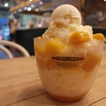 가로수길 뚜레쥬르에서 먹은 망고<b>빙수</b>~~ 캬캬~