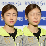 아이스쇼 리허설에서 포착된 김연아의 다양한 표정!! 비장+귀염+황당이...