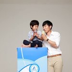 붕어빵 부자 <b>이준수</b>,이종혁이 함께한 광고촬영