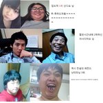 예전 웃대에서 열린 제1회 얼굴망가지기 <b>대회</b>