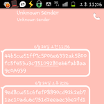 누가 무슨 <b>암호</b>를 문자로 자꾸 보내요
