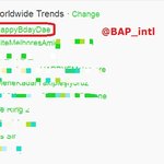 트위터 실시간 월드와이드트렌드 1위한 정대현
