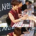 백퍼센트 -  팬을 배려한 <b>이색</b> 개념 팬사인회!