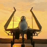 전투기도 체조해야지~