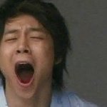 <b>하품</b>을 참지 못한 남자 아이돌들