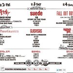 인천 <b>송도</b> '펜타포트 페스티벌'  라인업이라네요^^