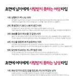 이성에게 사랑받지못하는 사람 <b>유형</b>