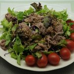 <<b>차돌박이</b> 샐러드> 열대야를 이길 상큼한 야식