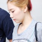 똥머리한 최근 태연