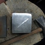 순은으로 만든 완전 수제 은팔찌!