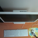 이번에 일체형<b>pc</b> 샀는데 완전 이뿜ㅋ 심플 그자체!