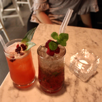 나에게 핫플레이스! 이태원 하이라인 라즈베리 모히또, 싱가폴<b>슬링</b>