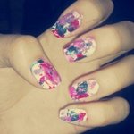 (+수정)15살 흔녀의 <b>네일</b>아트