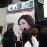 가로수길에서 열린 라네즈 <b>LED</b> 립스틱 팝업라운지~^^*