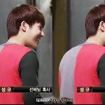 인피니트 <b>성규</b>가 입은 가디건