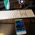 오늘 개통한 옵티머스g2 로 버린 내기분..