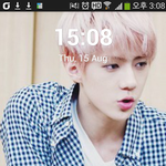 [EXO] 다들 인피니트 잠금화면이라는거 봄?? ? <b>오빠</b>아이디로 <b>첫</b>글씀 