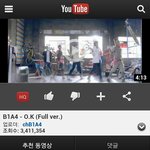 [B1A4] B1A4 의외로 유툽조회수 많네