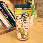 팝아트초상화로 텀블러 만들어봤어요>.<