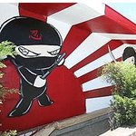 <b>la</b> 한인타운에 그려진 일본 전범기.jpg