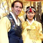 다정해 보이는 케서방 니콜라스 <b>케이지</b>-앨리스 킴