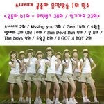 [소녀시대] 소녀시대 공중파 1위횟수.<b>jpg</b>
