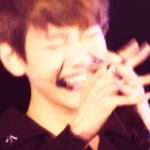 [EXO] [백현이움짤공유]가식웃음.<b>gif</b>