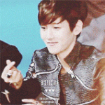 [EXO] [백현이움짤공유]손가락하튜.<b>gif</b>