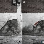 촉촉 아트 프로젝트...작은그림들로 멋진세상이 되네요