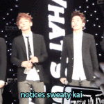 [EXO] <b>역시</b> 땀을 맡고있는 슈밍