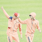 [EXO] 아육대 때무네 시끌벅적..팬썹이니뭐니...