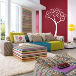 핫한 컬러, 화려한 패턴과 감성, 2013 인테리어 트렌드로 집안을...