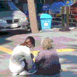 훈훈한 <b>종로</b>거리의 여학생