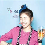김연아 버즈런처 <b>테마</b> 강추!! 버즈런처 안드로이드 런처 추천함