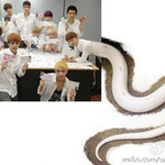 [EXO] <b>뱀</b>이 된 김종대 인어가 된 오세훈