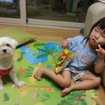 강아지가 <b>딸래미</b>를 좋아하는 이유..