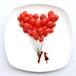 음식가지고 만든 <b>예술</b> 작품