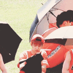 [EXO] 백큥:ㅋㅋ에헿 <b>우산</b>바바