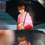 [<b>B1A4</b>] 타팬들을 쳐다보는 <b>B1A4</b> 산들의 표정