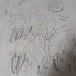 [EXO] 엑소 단체짤 그리는중 ㅠㅠ