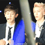 [EXO] 찬열이 세훈이 <b>한테</b> 왜그럼?ㅡ ㅡ
