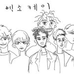 [EXO] 엑소케이를그려보았습니다.