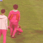 [<b>B1A4</b>] 비원에이포가아육대에서이렇게놉니다!