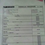 [빅뱅] 빅뱅2013 싱가포르 F1 무대 순서