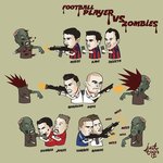 축구선수들의 좀비 <b>사냥</b>법